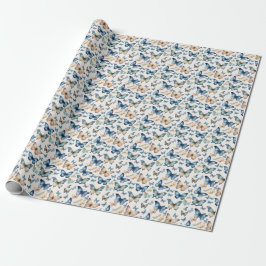 Schmetterlings-Schönheiten Geschenkpapier