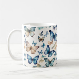 Schmetterlings-Schönheiten Kaffeetasse