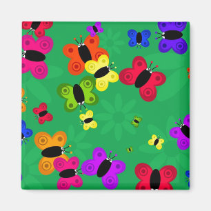 Schmetterlings-Schwarm Magnet