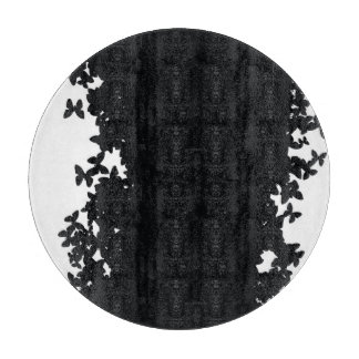 Schmetterlings-Schwarm-Muster Schneidebrett