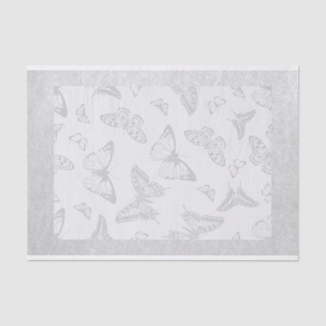 Schmetterlings-Seidenpapier Seidenpapier (Vorderseite)