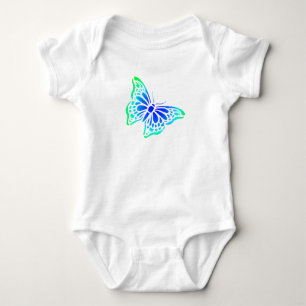 Schmetterlings-Shirt Baby Strampler