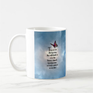 Schmetterlings-"so geliebtes" Gedicht Kaffeetasse