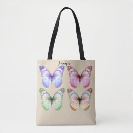 Schmetterlings-Stoff-Taschen-Taschen-individueller Tasche