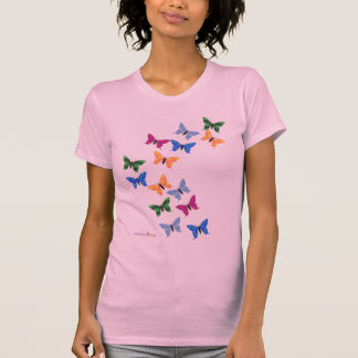 Schmetterlings-Strudel T-Shirt