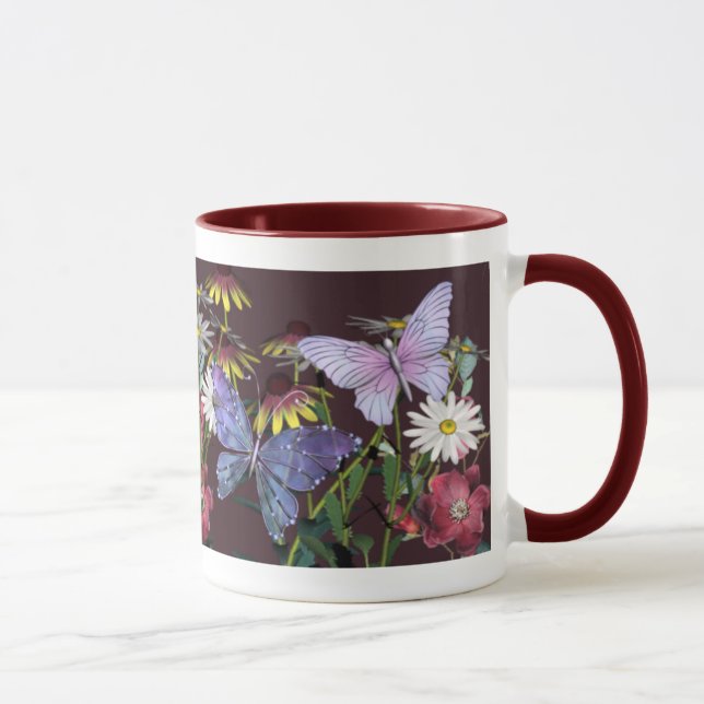 Schmetterlings-Tanz Tasse (Rechts)