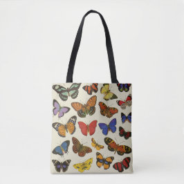Schmetterlings-Taschen-Tasche ganz über Druck Tasche