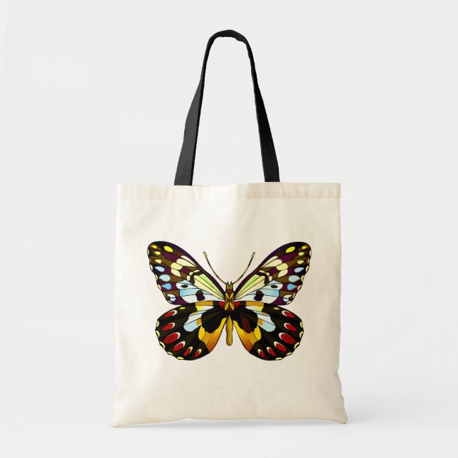 SCHMETTERLINGS-TASCHEN-TASCHE TRAGETASCHE (Vorne)