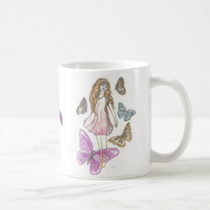 Schmetterlings-Tasse - 15 Unze Kaffeetasse