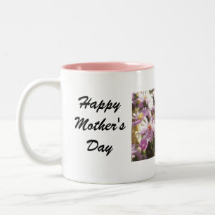 Schmetterlings-Tasse der Mutter Tages Zweifarbige Tasse