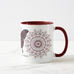 Schmetterlings-Tasse Julis Birthstone Tasse