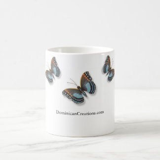 Schmetterlings-Tassen-Dominikaner-Kreationen Kaffeetasse