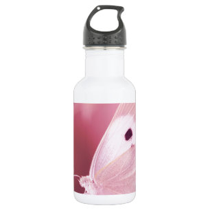 Schmetterlings-Tiere vermisst Sie Rosafrühling Trinkflasche