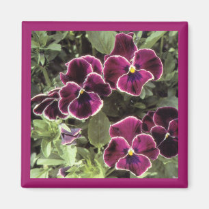 Schmetterlings-und Blumen-Blumenstrauß Magnet