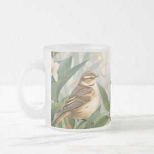Schmetterlings- und Pfeile-Blumen-Tasse Klassisc Mattglastasse