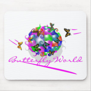 SCHMETTERLINGS-WELT MOUSEPAD