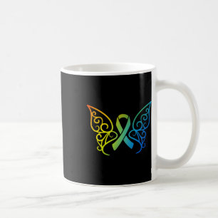 Schmetterlings-Weltkrebstag 1 Kaffeetasse
