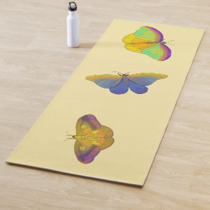 Schmetterlings-Yoga-Matte Yogamatte