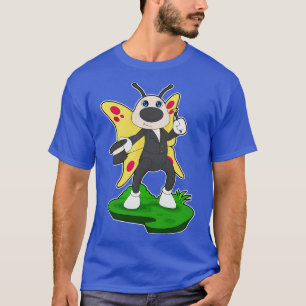 Schmetterlingsassistent-Zauberstab-Zylinder T-Shirt