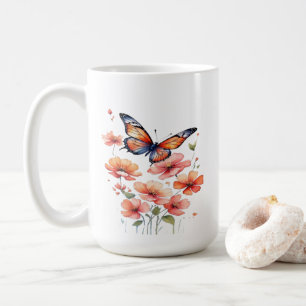 Schmetterlingsausbrecher Kaffeetasse