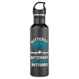Schmetterlingsbecken - Grund Edelstahlflasche