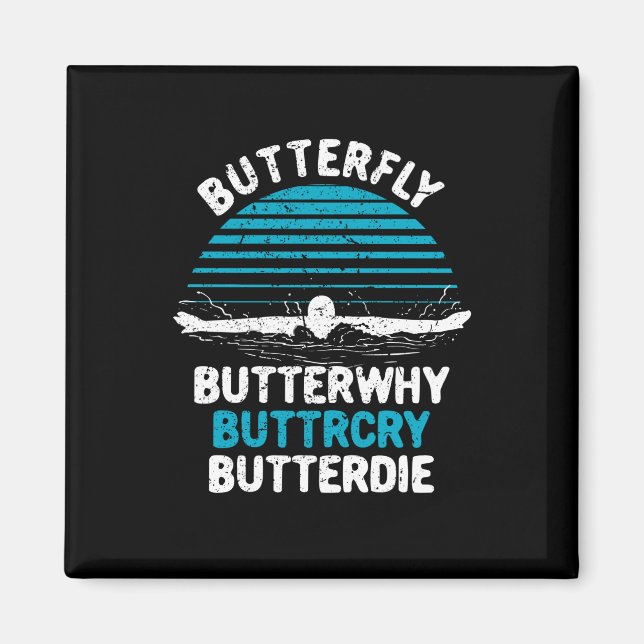 Schmetterlingsbecken - Grund Magnet (Vorne)