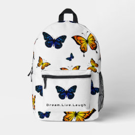 Schmetterlingsbeutel Bedruckter Rucksack