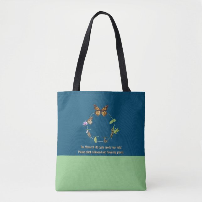 Schmetterlingsbeutel Tasche (Vorderseite)
