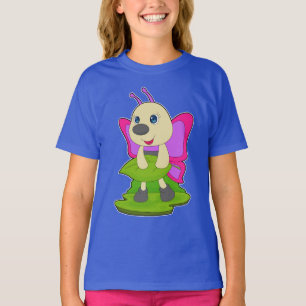 Schmetterlingsblatt T-Shirt