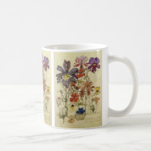 Schmetterlingsblumen von Charles Mackintosh Kaffeetasse