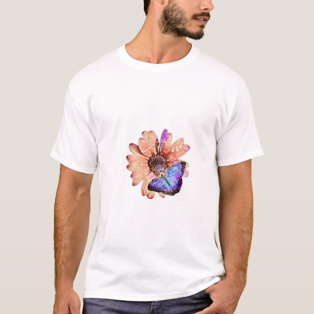 Schmetterlingsblüte T-Shirt (Vorderseite)