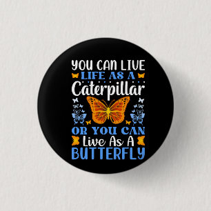 Schmetterlingsbündel Button