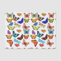 Schmetterlingsdruckpapier