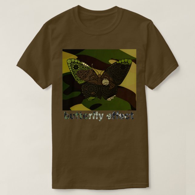 Schmetterlingseffekt 28 T-Shirt (Design vorne)