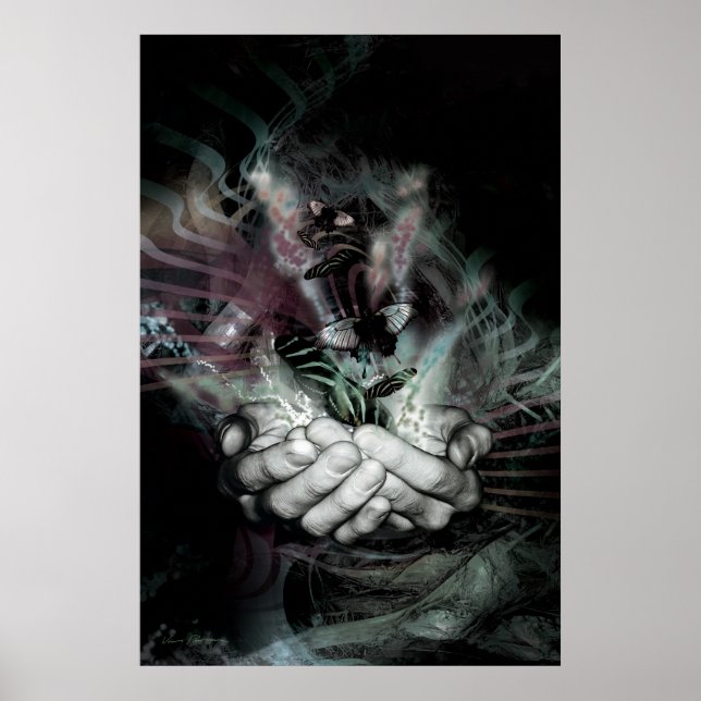 Schmetterlingseffekt 2 (dunkler) poster (Vorne)