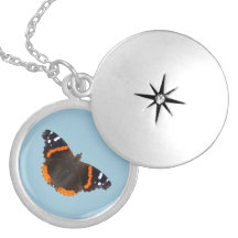 Schmetterlingsentwurf Lockets des roten Admirals