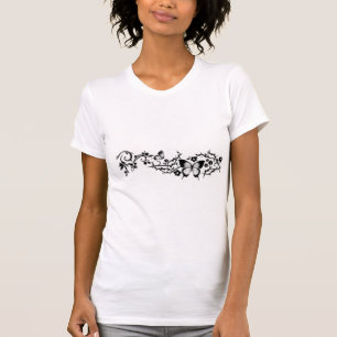 Schmetterlingsentwurf T-Shirt