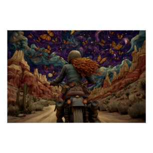 Schmetterlingsfahrt durch die Dreamscape Poster