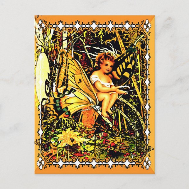 Schmetterlingsfahrten Postkarte (Vorderseite)