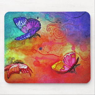 Schmetterlingsfarbe Mousepad