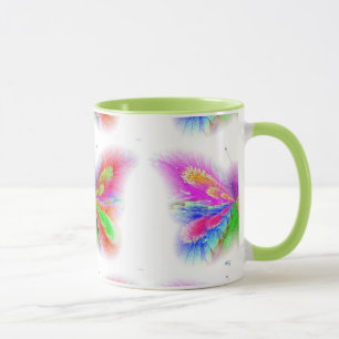 Schmetterlingsfarben Tasse