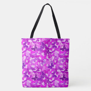 Schmetterlingsfüße, Amethyst, Violet und Orchid Tasche