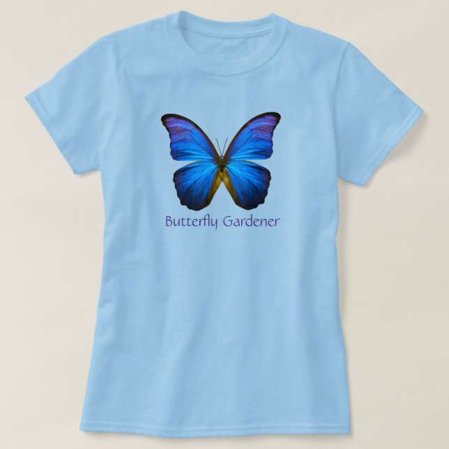 Schmetterlingsgärtner T-Shirt (Design vorne)
