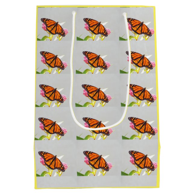 Schmetterlingsgebläse (Mittel) Mittlere Geschenktüte (Rückseite)