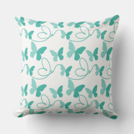 Schmetterlingsgrafik Kissen