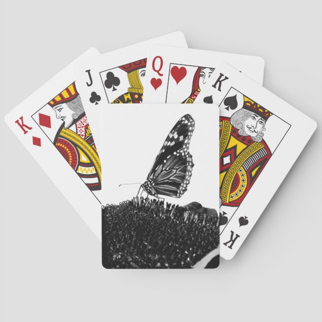 Schmetterlingsherz Spielkarten (Rückseite)