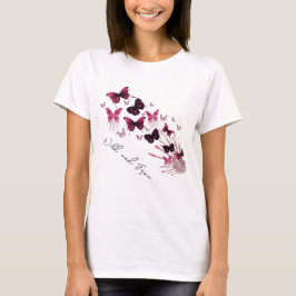 SchmetterlingShirt, Minimalistische Shirts, T-Shirt