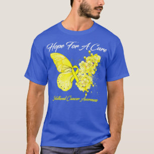 Schmetterlingshoffe auf eine Heilung des Krebses i T-Shirt