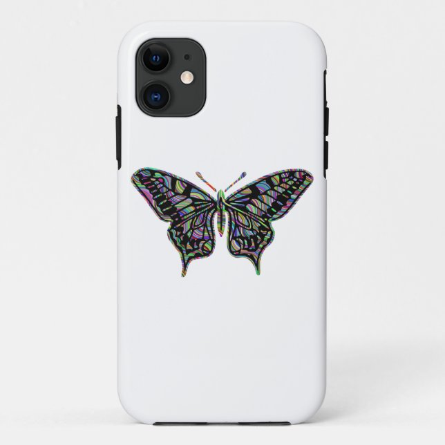 Schmetterlingsinsekt Case-Mate iPhone Hülle (Rückseite)