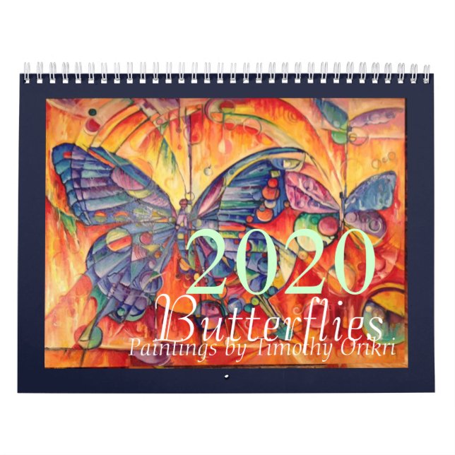 Schmetterlingskalender 2020 kalender (Titelbild)